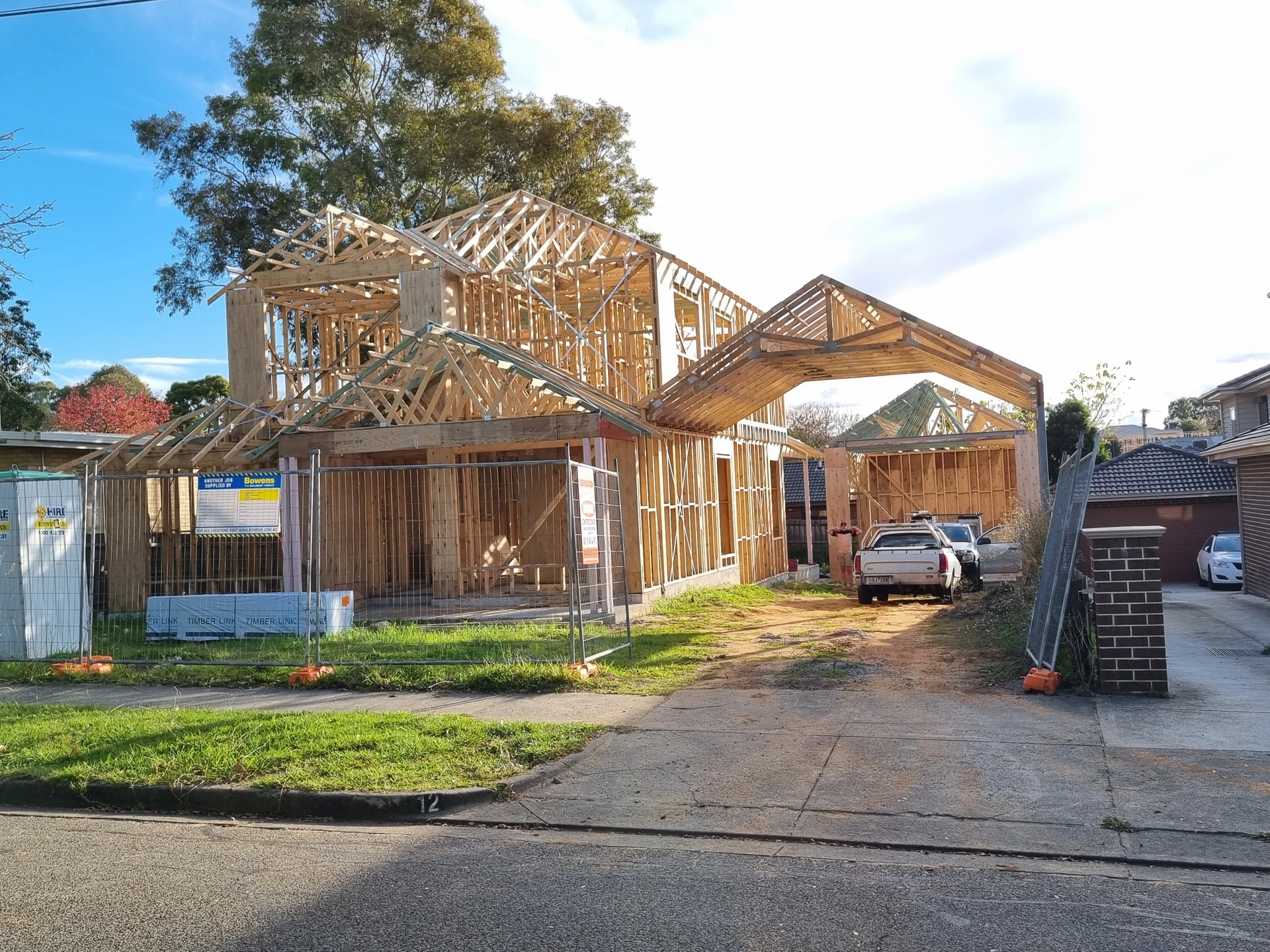 Double Storey House Frame