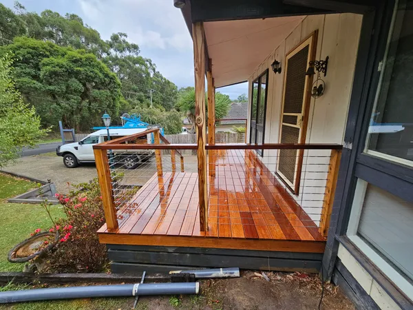 Front Porch Deck & Stairs