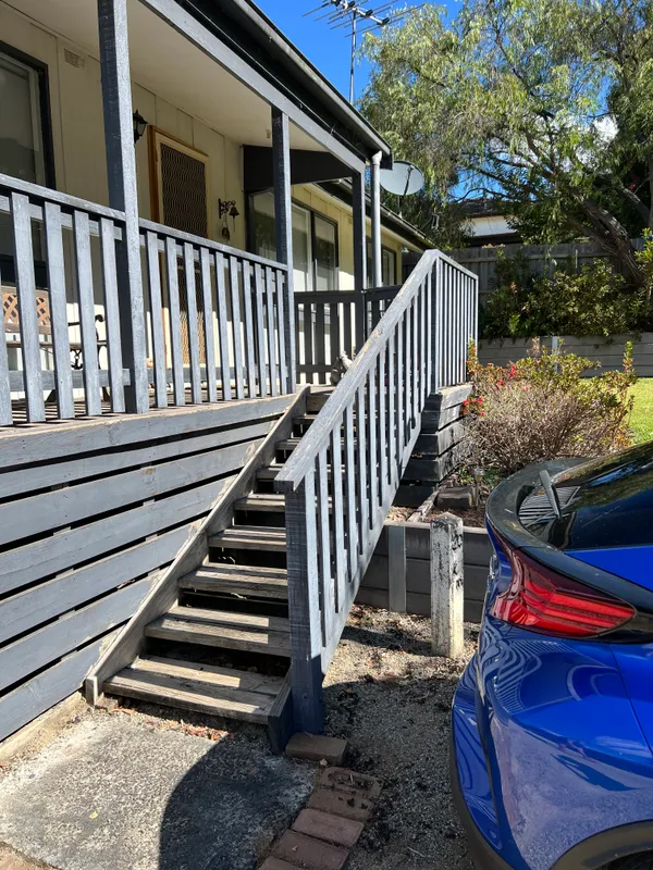 Front Porch Deck & Stairs - Before