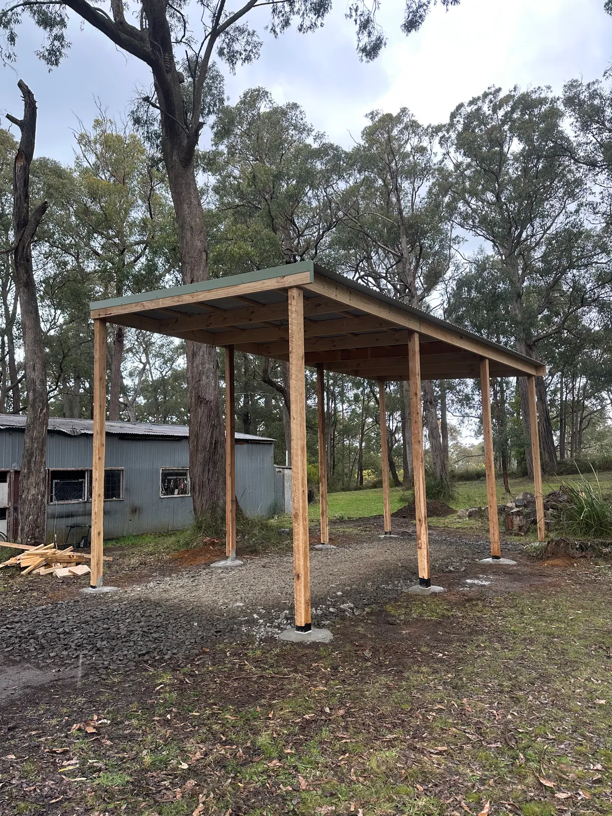 Stratco Outback Carport Installation