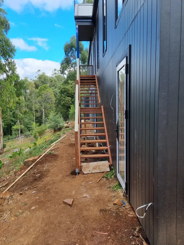 Outdoor Timber Stairs